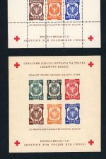 Block Dachau Allach - Rot Kreuz - gezähnt und geschnitten ungebraucht (x)