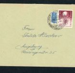 Bund Einzelfrankatur Michel Nummer 214 Sonderstempel Bad Kissingen