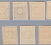 Alliierte Besetzung - SBZ Michel-Nr. 42 A - 50 A postfrisch