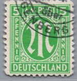Alliierte Besetzung Bizone Michel-Nr. 12 gestempelt