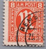 Alliierte Besetzung Bizone Michel-Nr. 21 gestempelt