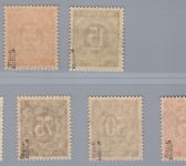 Alliierte Besetzung Bizone Michel-Nr. Lot aus 58 I / 68 I postfrisch geprüft