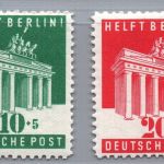 Alliierte Besetzung Bizone Michel-Nr. 101 + 102 postfrisch