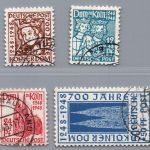 Alliierte Besetzung Bizone Michel-Nr. 69 - 72 gestempelt