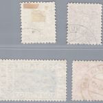 Alliierte Besetzung Bizone Michel-Nr. 69 - 72 gestempelt