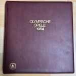 Olympische Spiele 1984 Sammlung im Ringbinder 53 Seiten