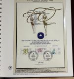 Olympische Spiele 1984 Sammlung im Ringbinder 53 Seiten