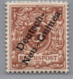 Deutsche Kolonien Neu-Guinea Michel-Nr. 1b ungebraucht Falz geprüft