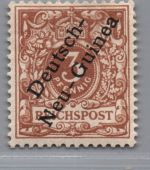 Deutsche Kolonien Neu-Guinea Michel-Nr. 1b ungebraucht Falz geprüft