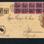 DR Brief Infla Dienst Mischfrankatur Michel Nr. 89 + 90 + 91 Berlin 11.10.23