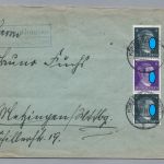 Brief Dt. Reich MiNr S 291 - Künzelsau nach Metzingen 1944