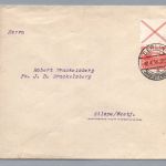 Brief Dt. Reich MH Zusammendruck MiNr S100 - Berlin nach Milspe 1933