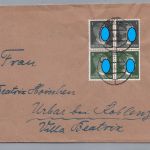 Brief Dt. Reich 2x MiNr S 272 - Potsdam nach Koblenz 1942