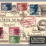 Luftpost Graf Zeppelin Beleg Ostpreussenfahrt 1930 - Wien Königsberg