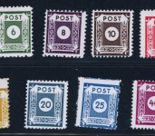 SBZ Michel Nr. 42D - 50D ungebraucht Falz