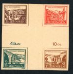 Sowjetische Zone Thüringen Zusammendruck Hz 1cy postfrisch