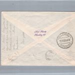 Zeppelin Zwei Länder MiFr Brief DR + Italien - Konsulat Las Palmas 1939