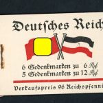 Deutsches Reich Markenheftchen 32.1 postfrisch vollständig