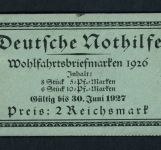Deutsches Reich Markenheftchen 23.1 postfrisch vollständig