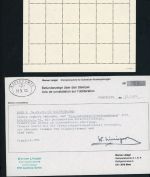 Schweiz Markenheftchenbogen 42 gestempelt geprüft