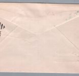 Patriotic - USA Luftpostbrief Moffett nach Rahway NJ - USS Macon Commander 1934