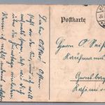Gemalte Ansichtskarte Zeppelin Luftschiff LZ 15 - Karlsruhe 1913