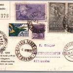 Dt Reich Zeppelin Brief 1. Südamerikafahrt Brasilien 1936 + Unterschrift Sammt