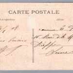 Ansichtskarte Luftschiff Ville de Paris - Überführung nach Verdun 1908
