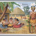 Ansichtskarte Dt. Kolonien Samoa - Häuptling im Festschmuck - ungebraucht 1930er