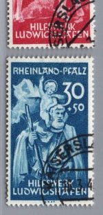 Franz. Zone Württemberg Michel Nr. 30 + 31 gestempelt
