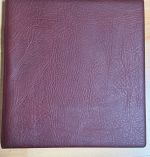 Lindner Ringbinder, rot + Vordruckblätter BRD/ Bund 2007 - 2013