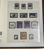 Lindner Ringbinder, rot + Vordruckblätter BRD/ Bund 2007 - 2013
