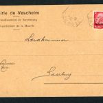 Dt. Besatzung Lothringen EF - Metz 1941 nach Bad Soden