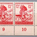Dt. Reich Michel-Nr. 906 I 2er-Block postfrisch