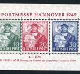 Allierte Besetzung BiZone Block 1a postfrisch