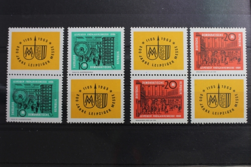 DDR S Zd 44 - S Zd 47 postfrisch Zusammendrucke #SI015
