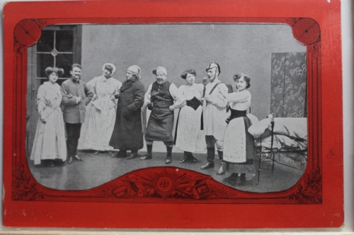 AK Deutschland Variété- u. Possen Ensemble "Globus" 1910 ungebraucht #PF032