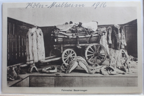 AK Köln-Mühlheim Polnischer Bauernwagen 1916 ungebraucht #PF036