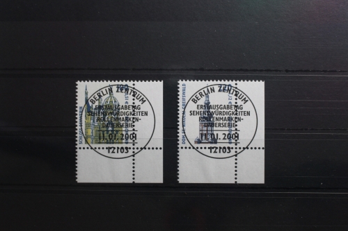 BRD 2156-2157 gestempelt Eckrand Vollstempel Bundesrepublik #SI985