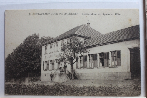AK Spicher Restauration zur Spicherer Höhe ungebraucht #PF046