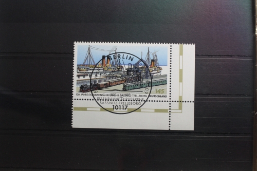 BRD 2746 gestempelt Eisenbahn Eckrand Vollstempel Bundesrepublik #SJ112