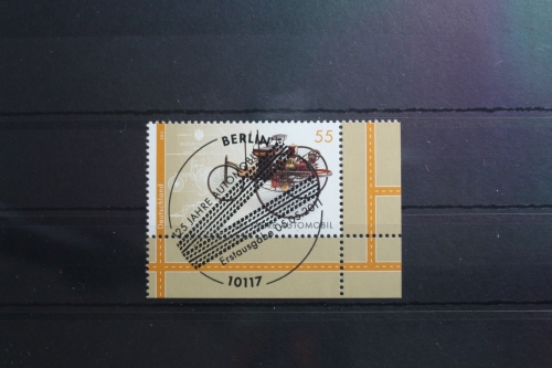 BRD 2867 gestempelt Auto Eckrand Vollstempel Bundesrepublik Deutschland #SJ193