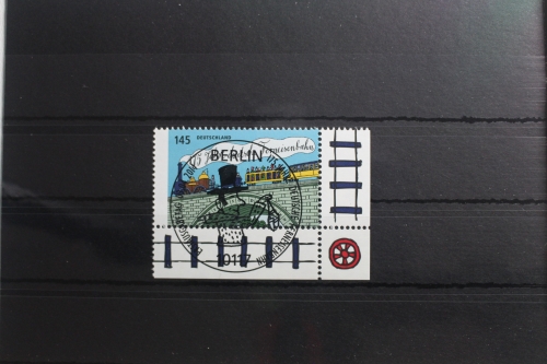 BRD 3070 gestempelt Eisenbahn Eckrand Vollstempel Bundesrepublik #SJ222