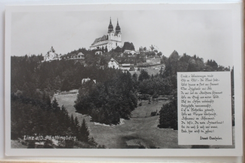 AK Linz Pöstlingberg 1943 gebraucht #PF162