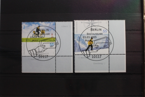 BRD 2447-2448 gestempelt Vollstempel Eckrand Bundesrepublik #SJ883