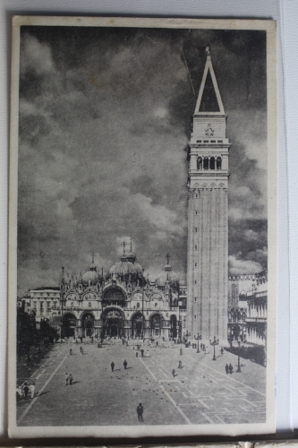 AK Venedig Markusplatz ungebraucht #PF205