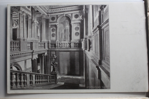 AK Stockholm Slott 1914 gebraucht #PF275