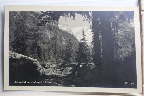 AK Bad Gastein Anlauftal m. Ankogel 3262 m ungebraucht #PF339