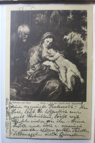 AK Deutschland Künstlerkarte (Anthonis van Dyck) 1911 gebraucht #PF405