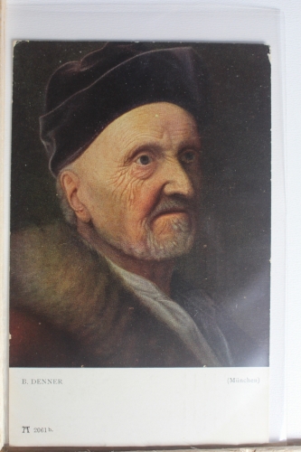 AK München Balthasar Denner 1913 gebraucht #PE590